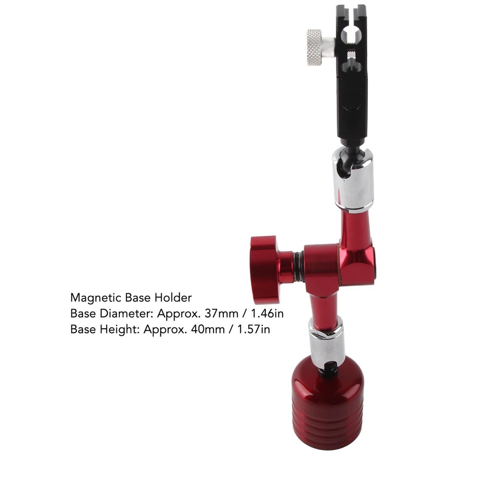 Magnetic Base Holder Universal Adjustable Arm Support Stand For Dial Indicator