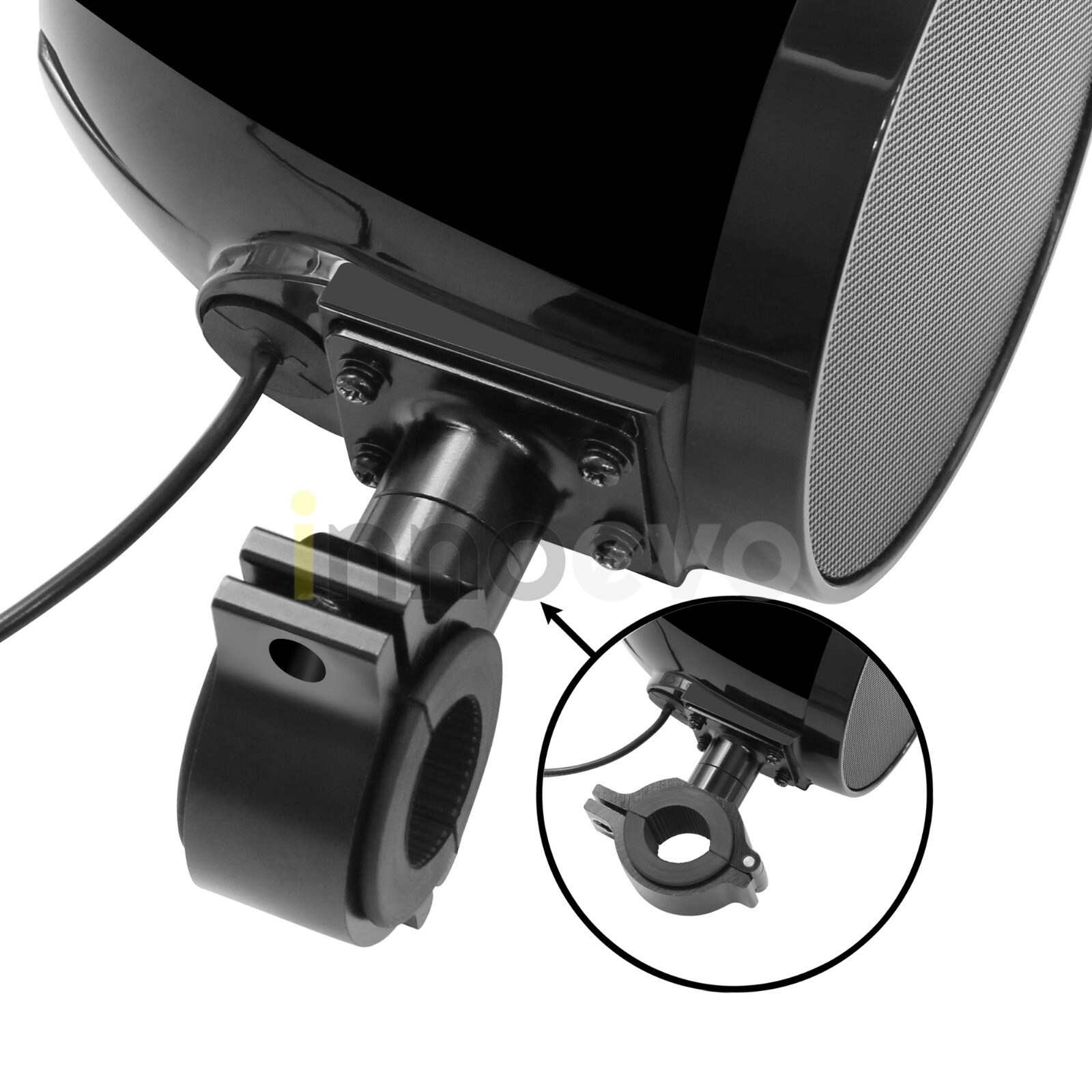 Waterproof 1600W Amp Bluetooth ATV UTV Polaris Stereo Speakers 4.1 Audio System