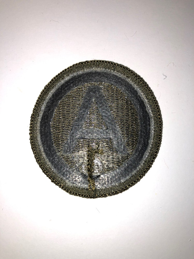 3rd U.S. Army Subdued Shoulder Patch Insignia