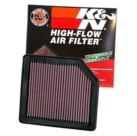 High-Flow Original Lifetime Engine Air Filter: Increase Power: Premium,
