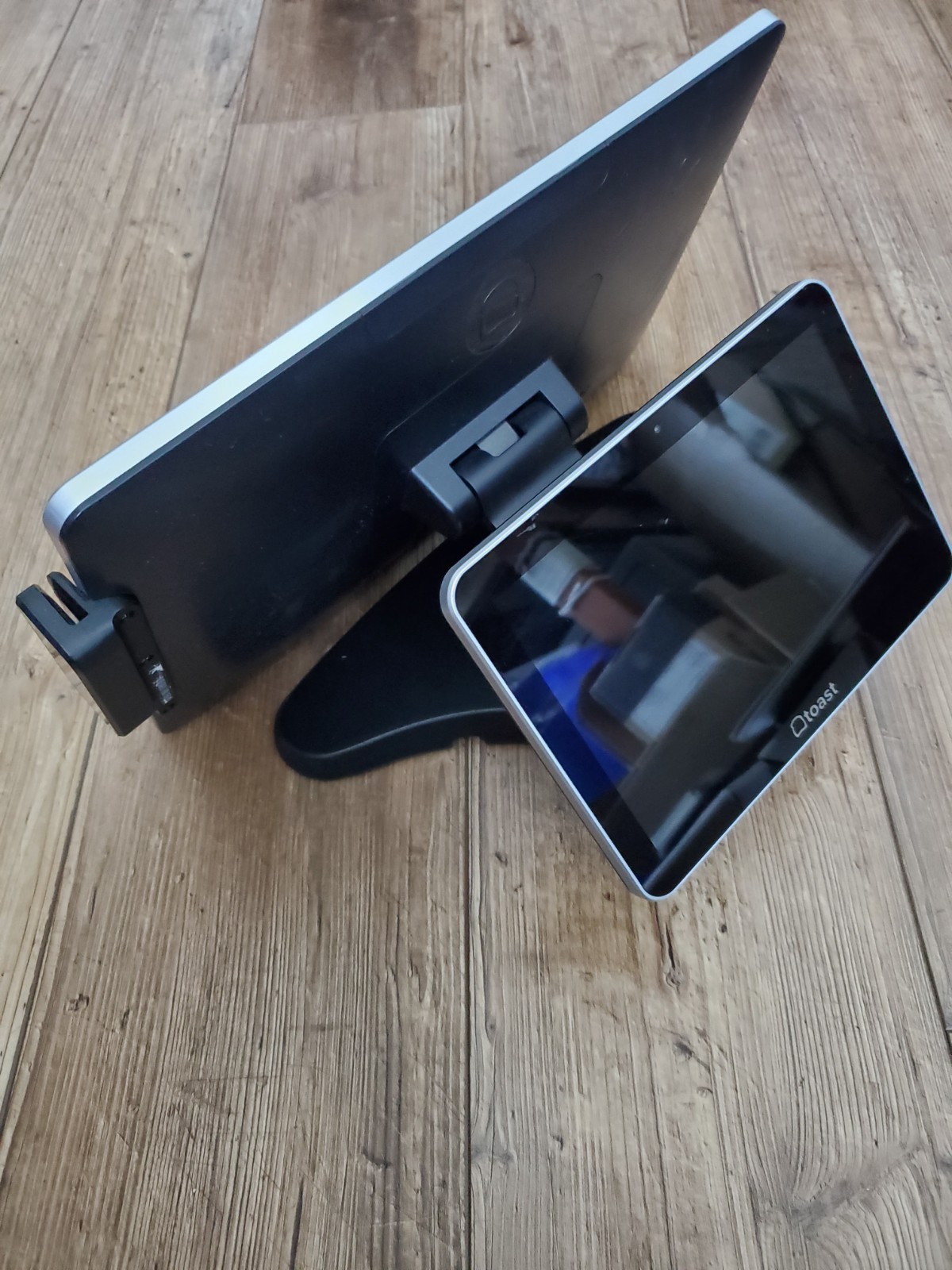 Toast Flex POS Terminal Data Processing Dual Monitor System w/ EMV Card Reader