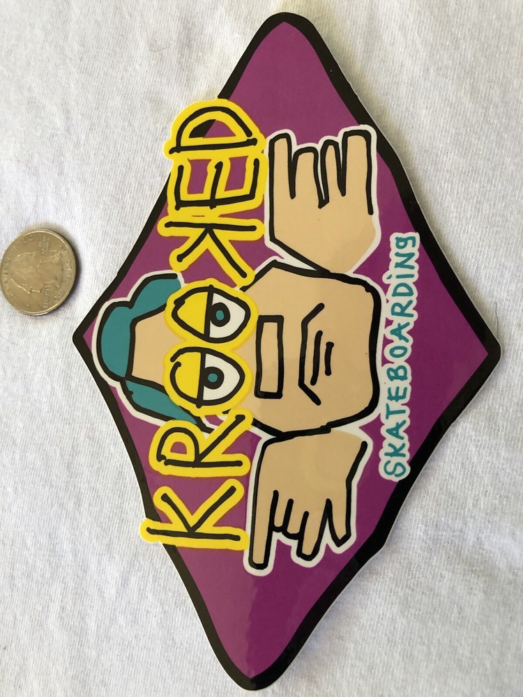 Krooked Skateboard stickers