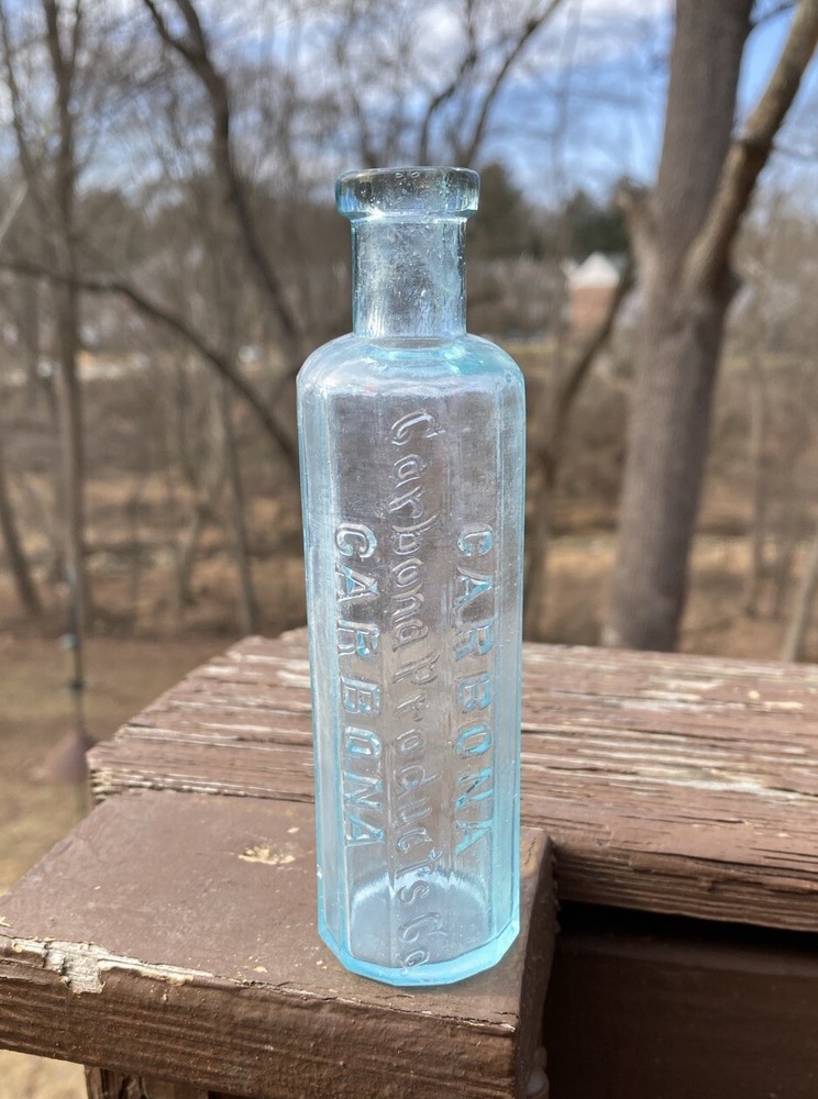 Carbona Products Co 12-sidesd Blown Bottle