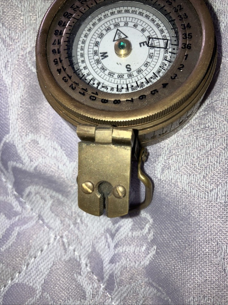 British Army WW11 Brass Compass