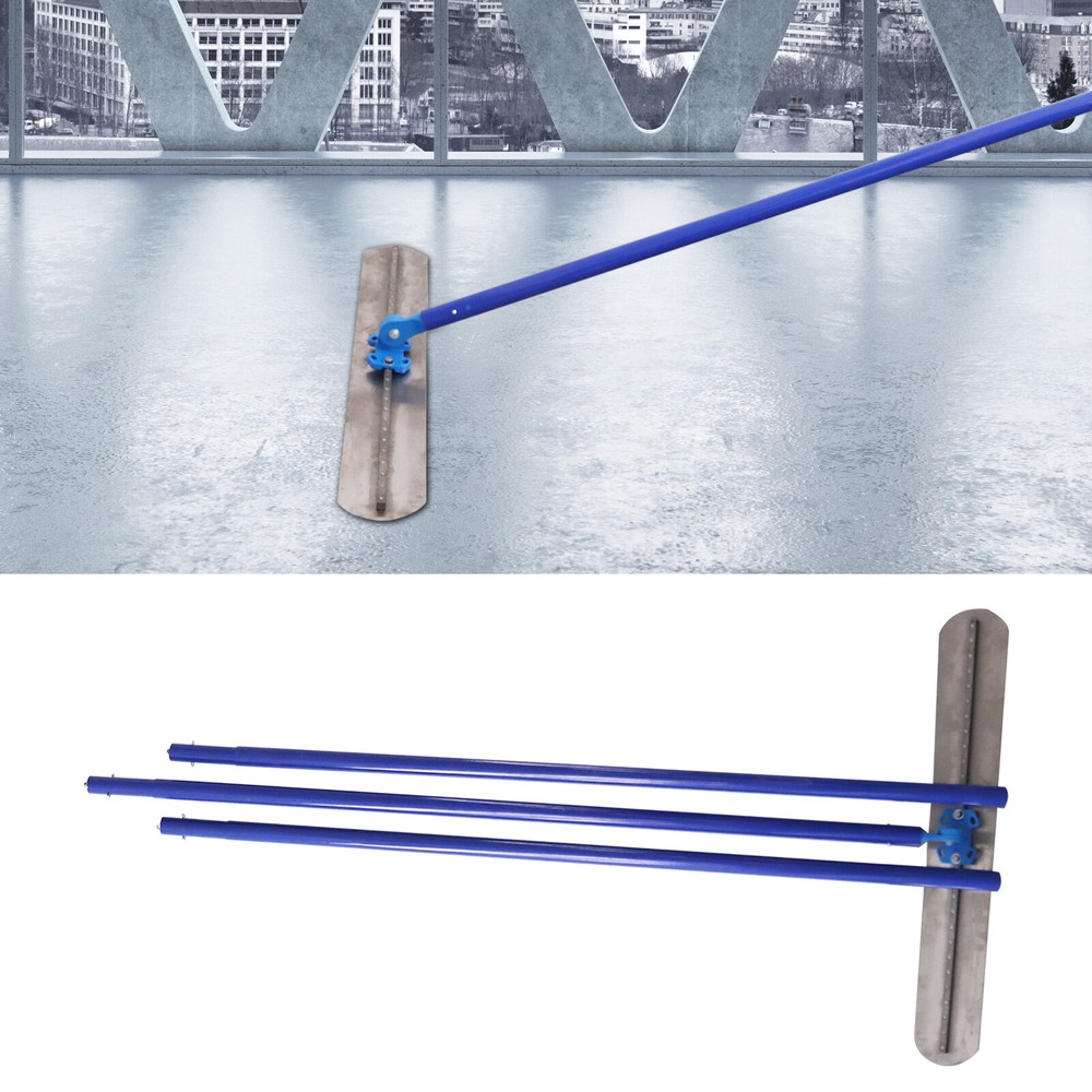 Bull Float Concrete Float Concrete Tool Trowel Float 3 Handles 180CM+Connector