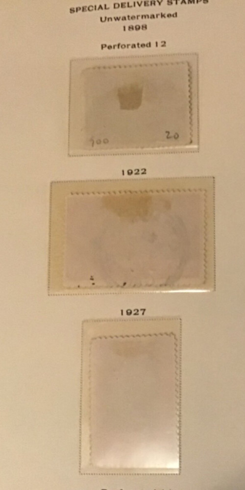Canada SCOTT# E1 E2 E3 E4 E5 E6 special delivery VF Used stamps lot