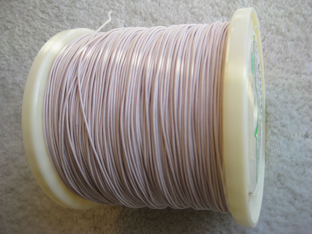 Litz wire 10/28 for High-frequency Equiment coil, Single layer insulation, 60'