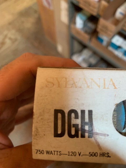 DGH SYLVANIA PROJECTION LAMP
