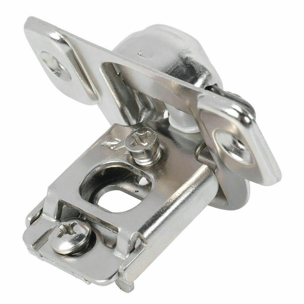 10 Pack 1/2" Overlay Soft Close Face Frame 105° Compact Cabinet Hinges Handware