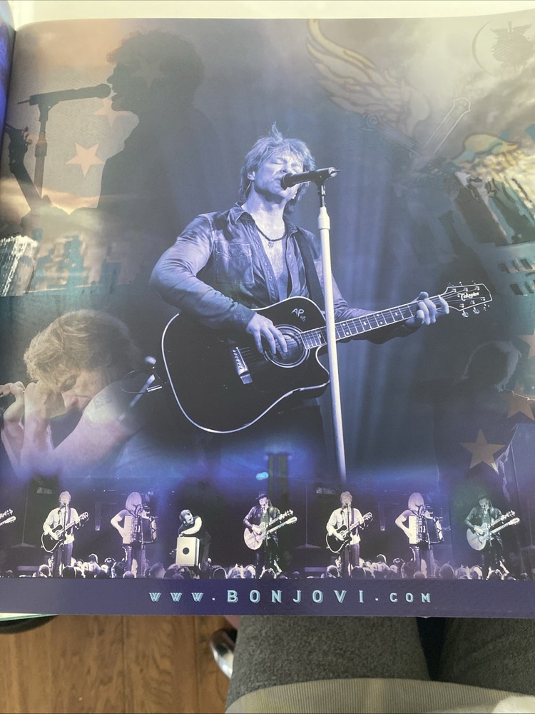 BON JOVI 2011 Tour Program Concert Book
