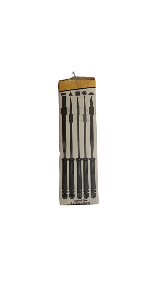 ENKAY Needle File Kit 5 Piece Set Hobby Tools File Set
