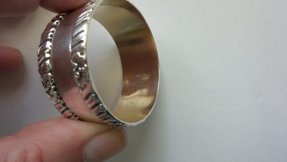 Antique Sterling Silver Napkin Ring, 20 grams