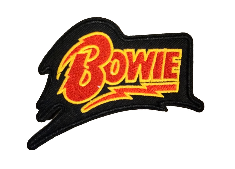 Iron On Patch featuring David Bowie Let's Dance Bolt Pop Culture Classics
