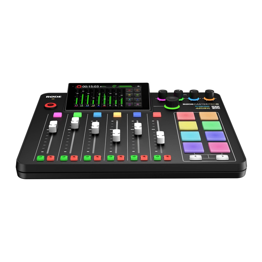 RODE RODECaster Pro II Integrated Audio Production Studio (Black)