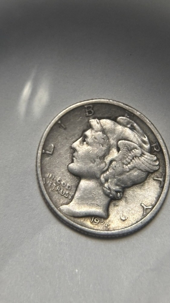 1935 Mercury Dime With ERRORS