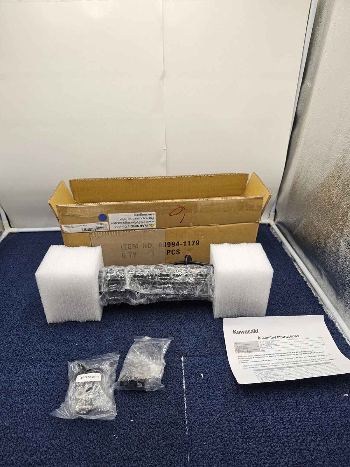 KAWASAKI 99994-1179 LED LIGHT BAR FOR 2019-2025 KAWASAKI MULE PRO MX