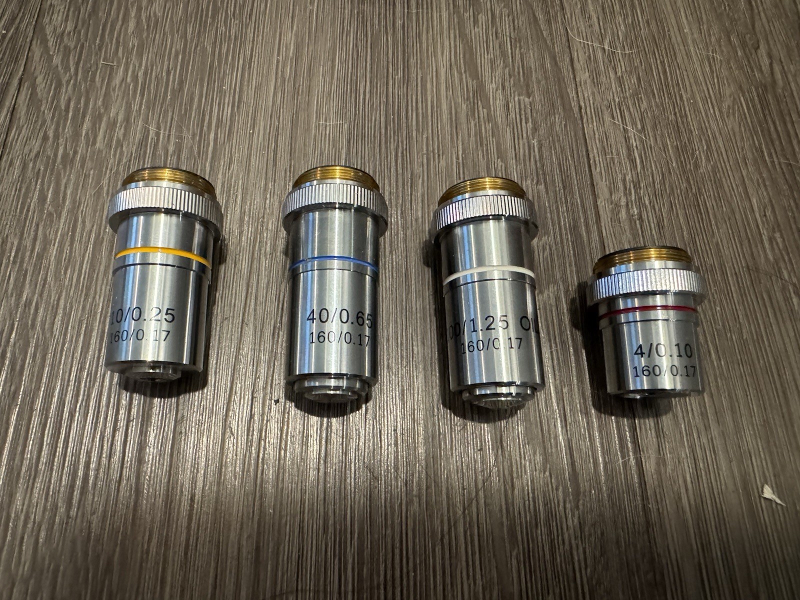 Olympus CHC CH Binocular Laboratory Microscope 6 Objective Lenses