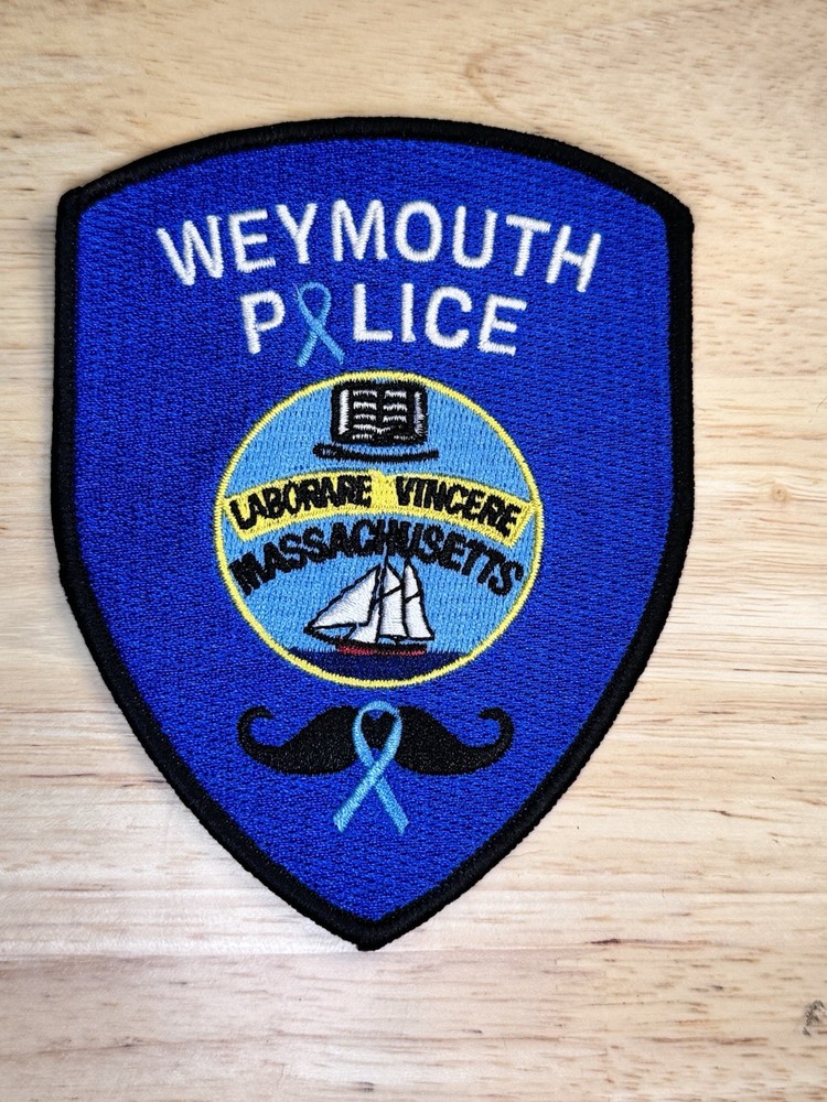 Weymouth Massachusetts Police Novelty Patch