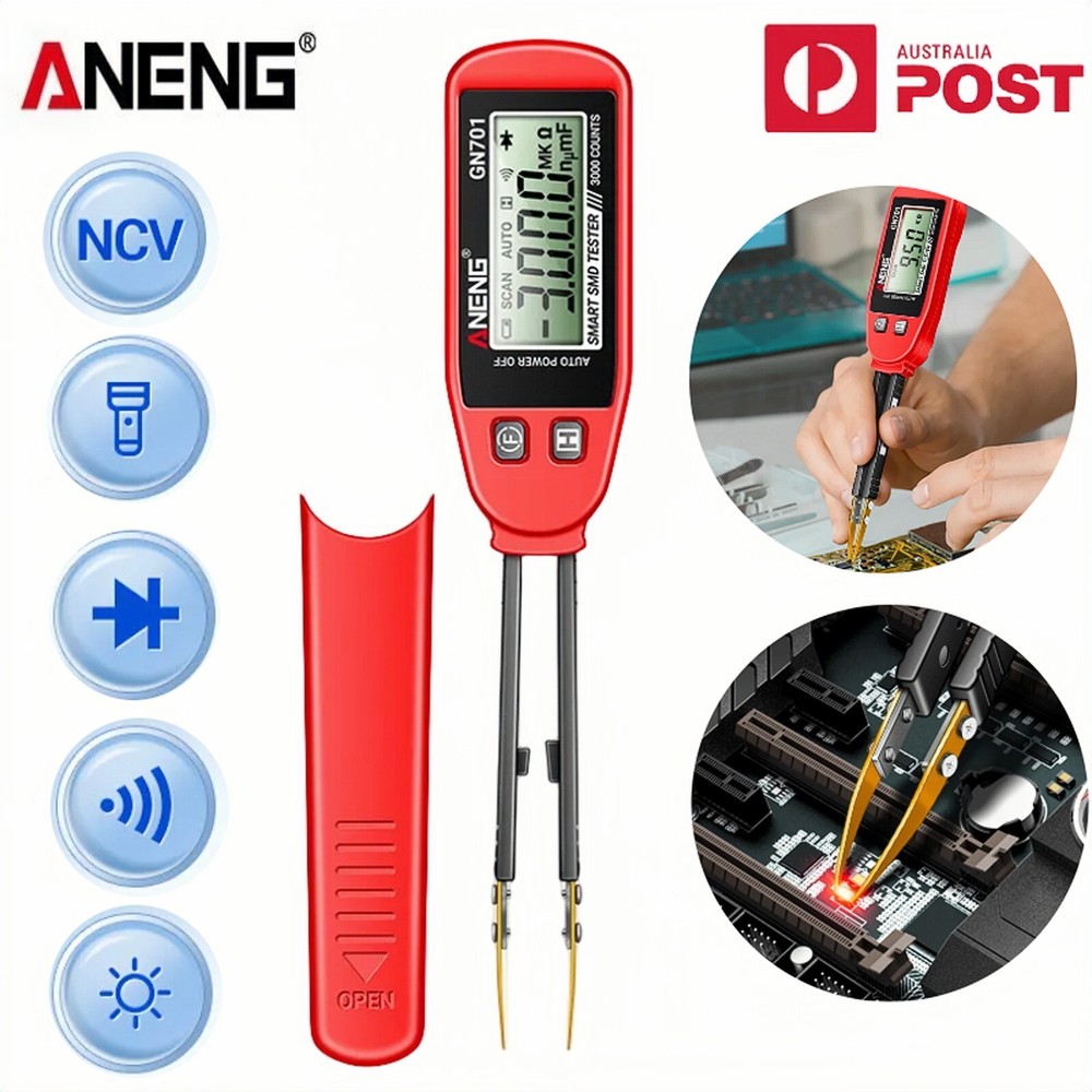 ANENG GN701 SMD Tester Meter Multimeter Auto Component Resistance Capacitance AU