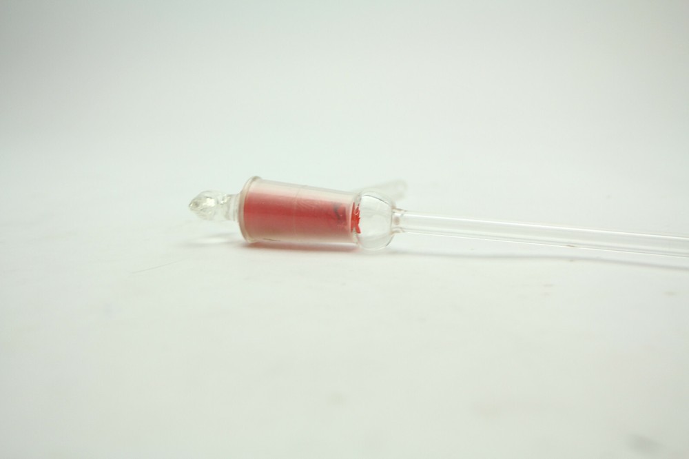 Pyrex 3MM Right Angle Glass Stopcock New