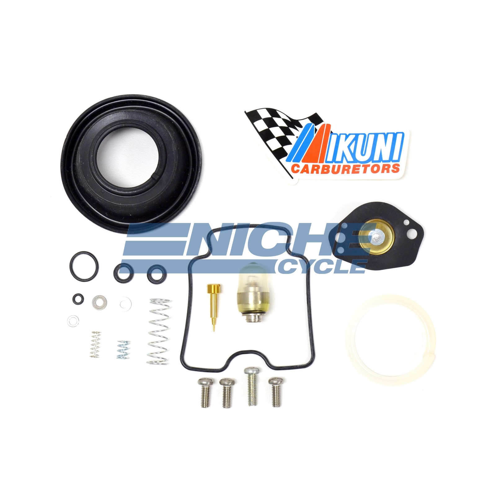 Genuine Mikuni BSR 33mm Carburetor Rebuild Repair Kit with Diaphragm MK-BSR33