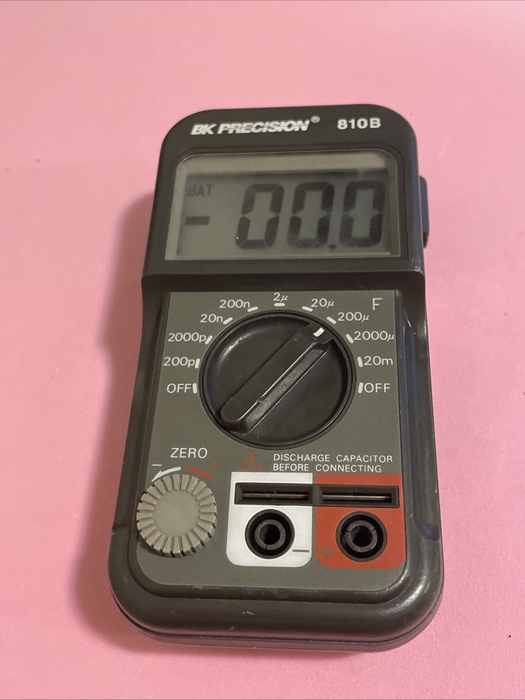 B&K 810B Capacitance Meter for Lab Test and Measurement (NO CABLE)