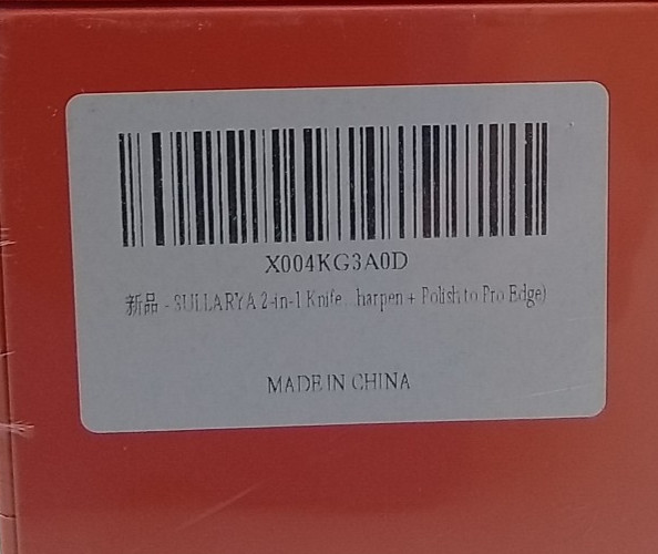 Sullarya 2 in 1 Knife Sharpener & Polish