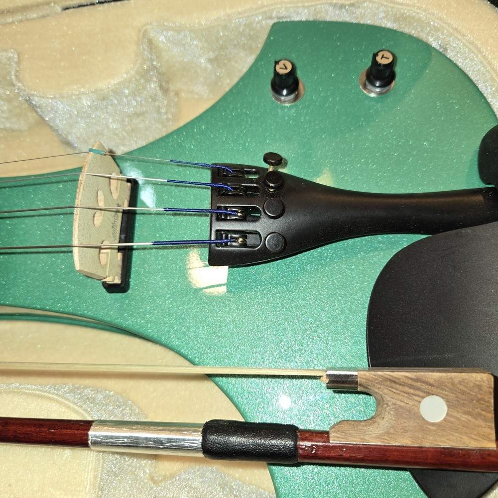 Tower Strings Electric Violinwith Case & Bow