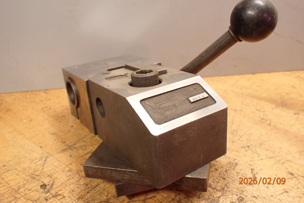 OLDER USA MADE VECTOR FORCE QUICK CHANGE TOOL POST TURRET USES SOME KDK HOLDERS