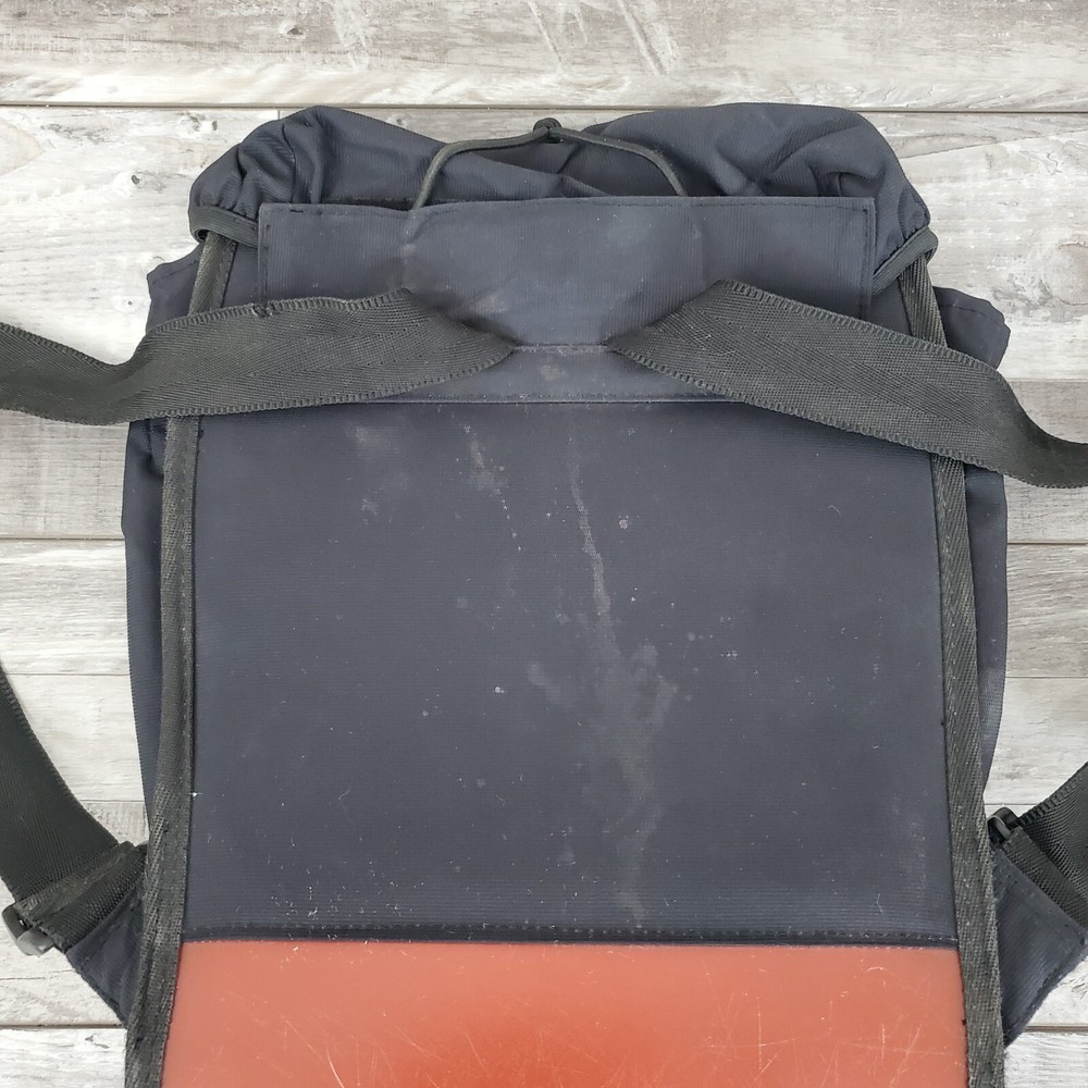 Boblbee Vintage 2003 Red Orange Adjustable Strap Hard Case Motorcycle Backpack