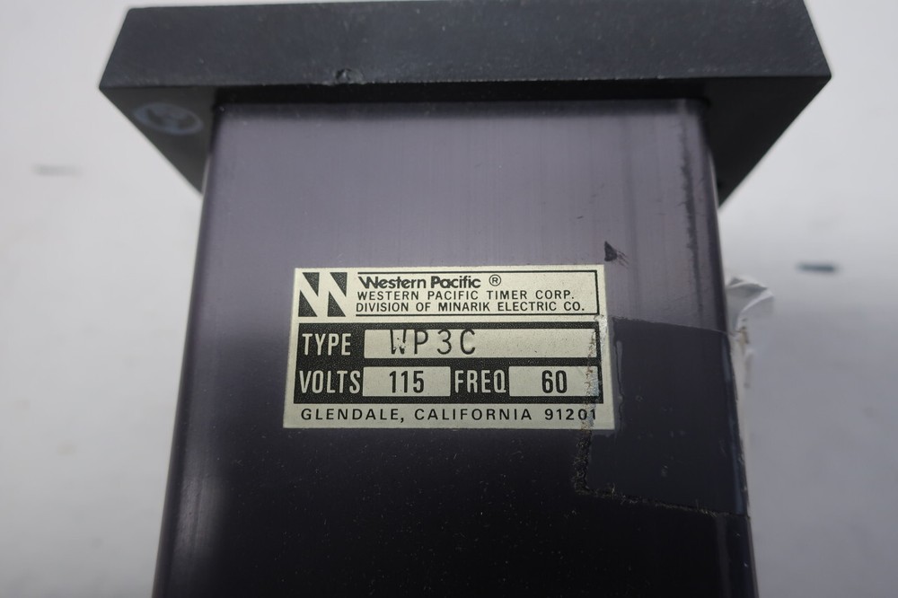 Western Pacific WP3C 115v-ac Timer