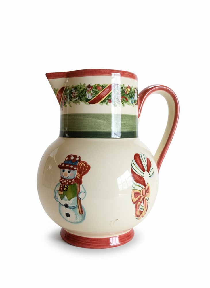 Christopher Radko Christmas Pitcher