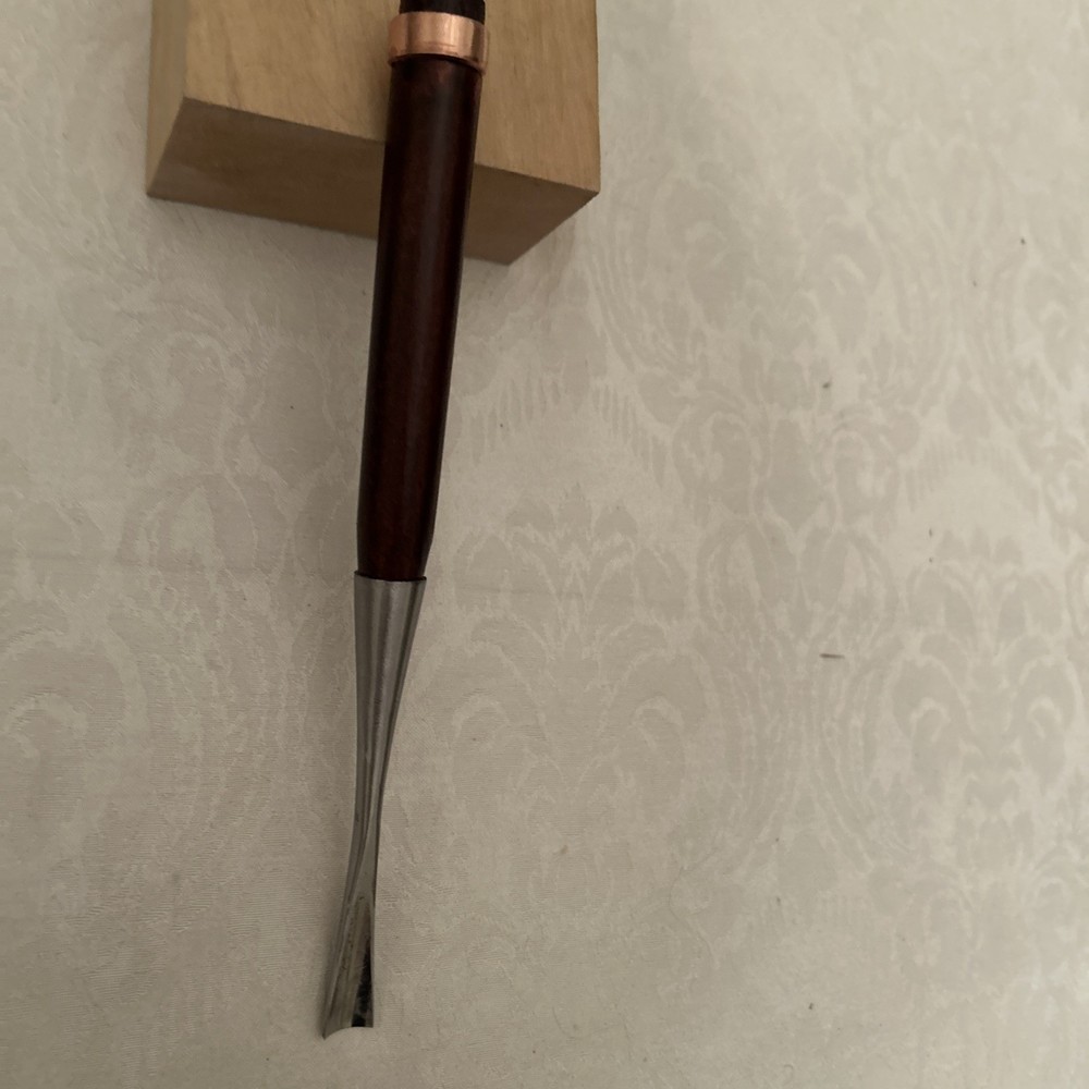 Custom Forged Long Neck Socket Gouge Chisel # 7 / 15mm New Guaranteed Sharp