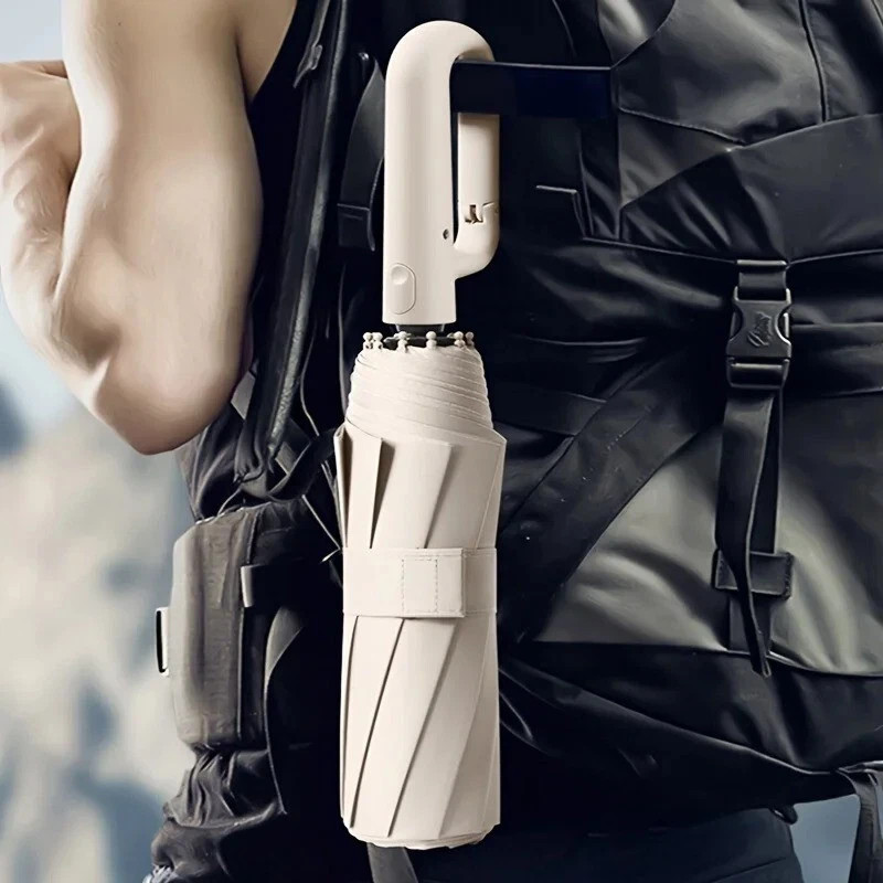 Umbrella windproof folding automatic compact anti-uv auto sun/rain for men.