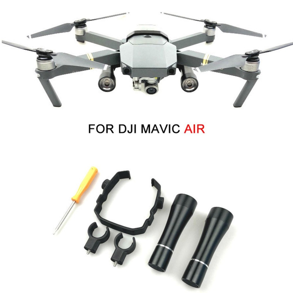 Adjustable LED Flashlight Flying Night Headlight Spotlight For DJI Mavic Pro D