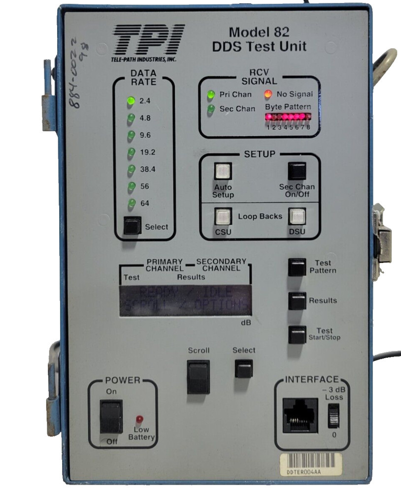 TPI Model 82 DDS Test Unit USED WORKING