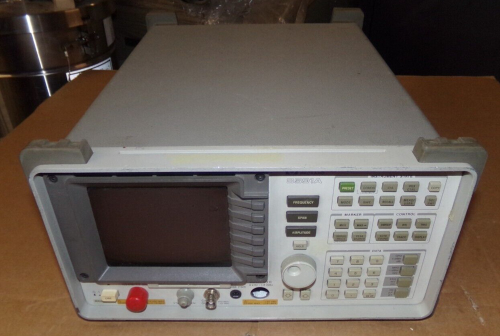 Hewlett Packard 8591A 9 KHZ to 1.8 GHZ Spectrum Analyzer