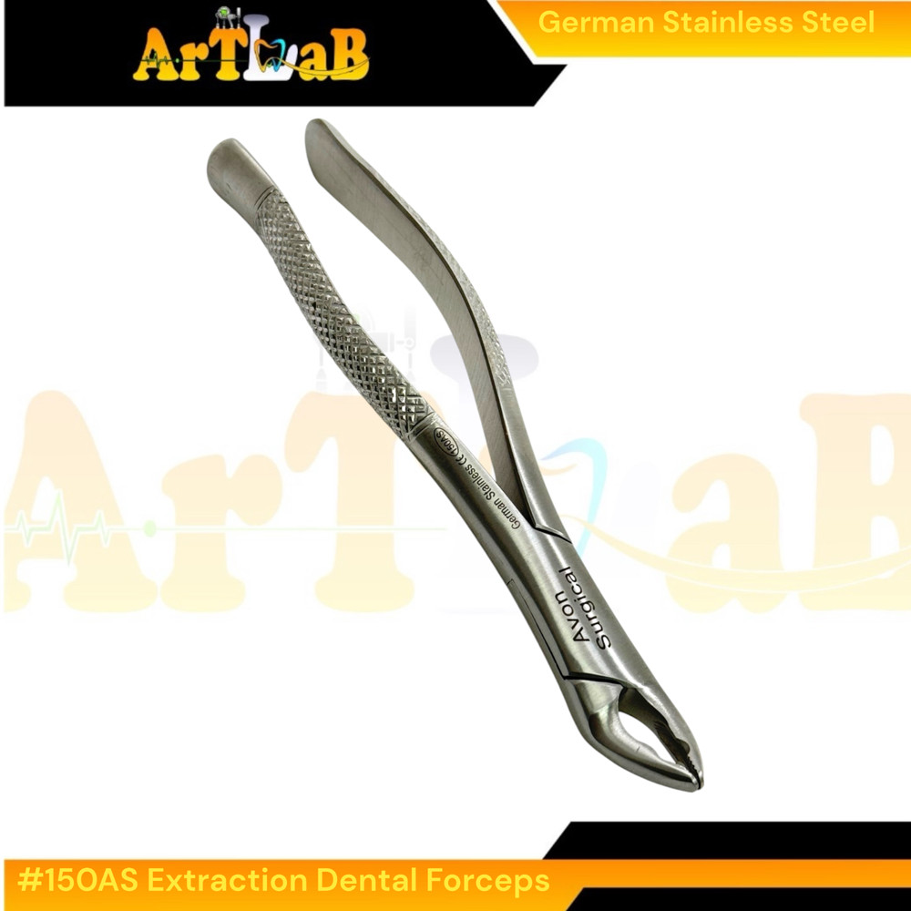 Split Beak Serrated Jaw Extraction Forceps #150AS Universal Upper Extrations