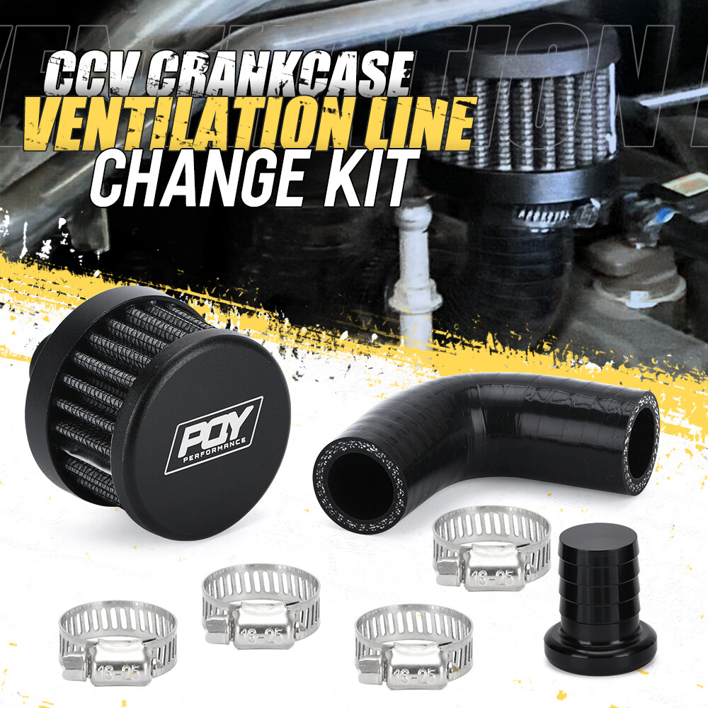 Crank Case Vent Filter Kit For 2007.5-2017 Dodge 2500 3500 6.7L Cummins Diesel