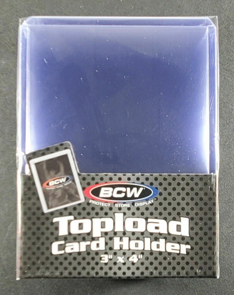 (100) BCW REGULAR Toploaders + 100 PENNY SLEEVES Ultra Pro