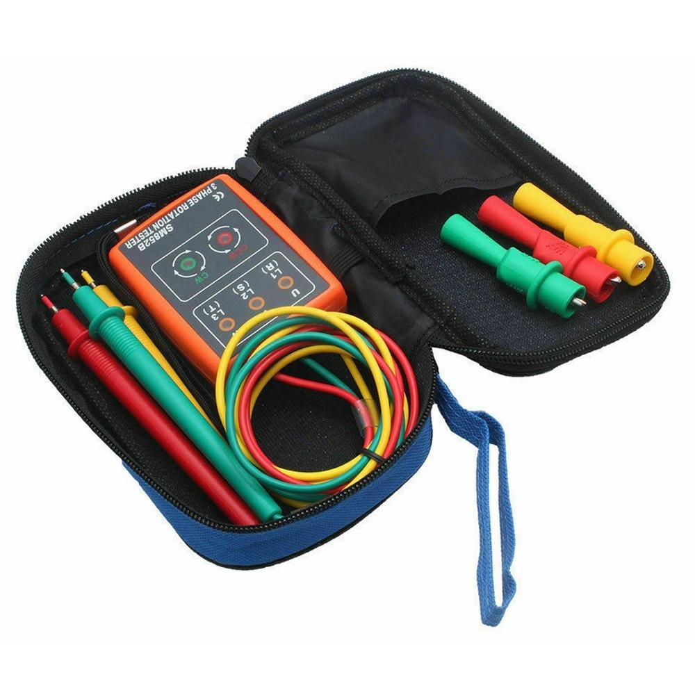 Efficient SM852B 3 Phase Sequ ence Tester for Phase Rotation Detection