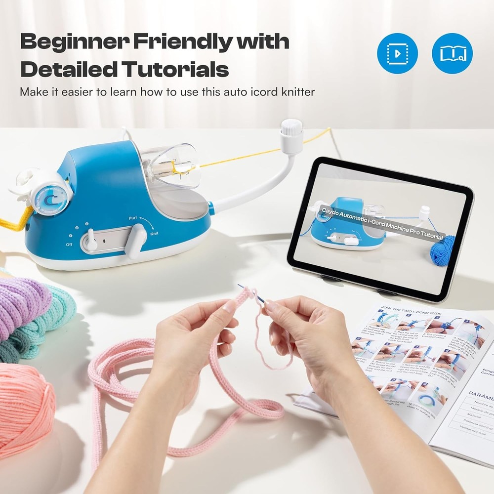 Caydo Automatic 3 Speed iCord Knitter
