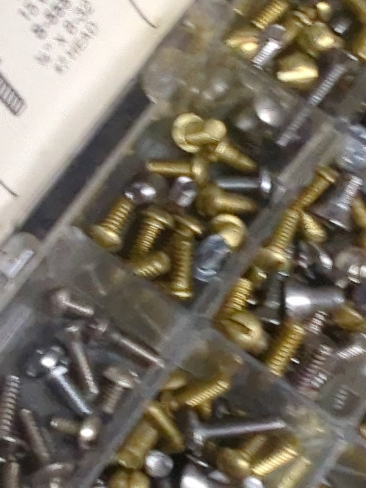 Bibb Screw Kit, Brass Assortment