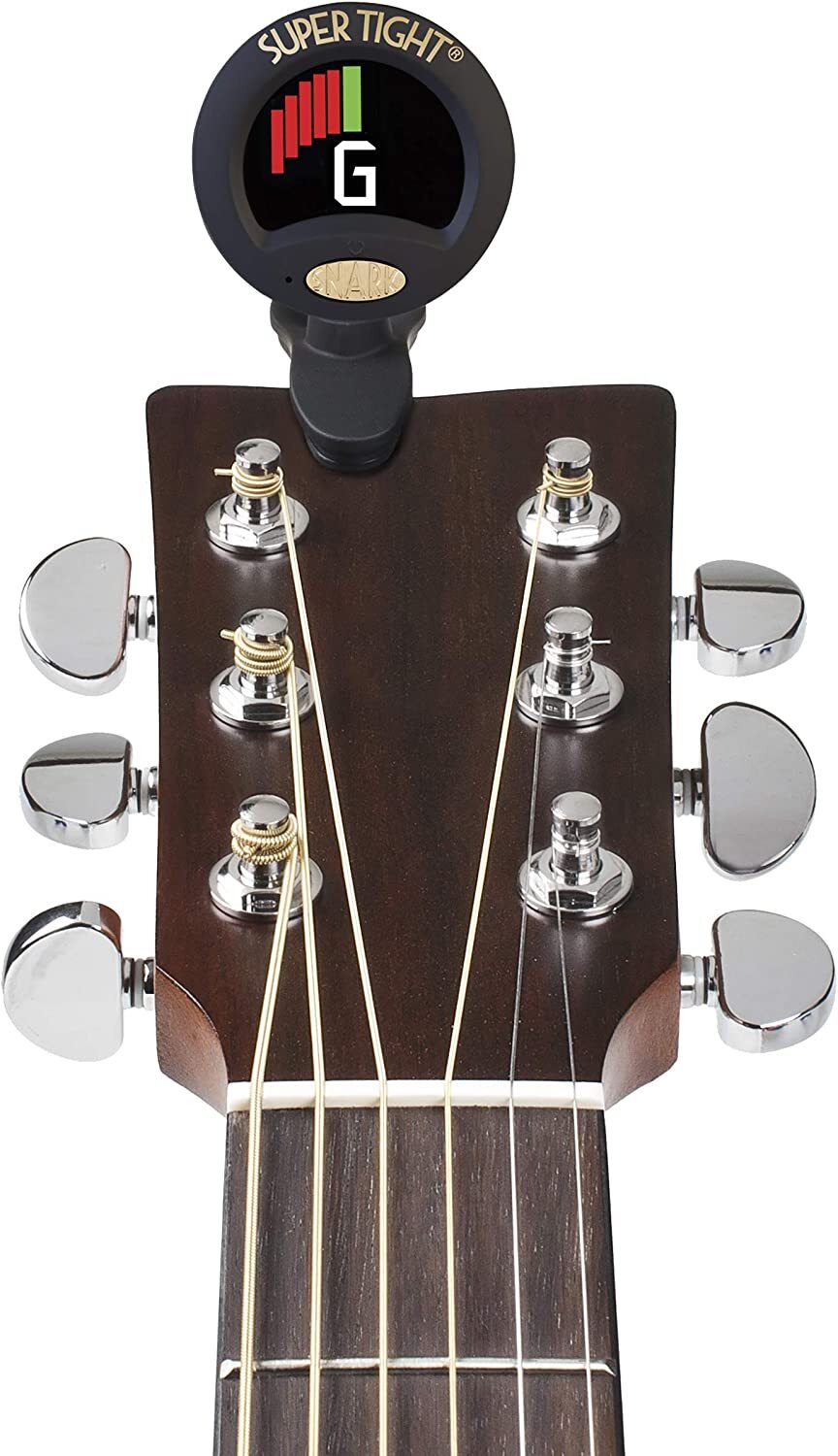 Snark ST-8 Super Tight Clip-On Black Rechargeable Chromatic Tuner