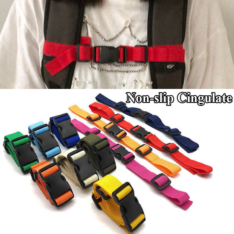 Adjustable Backpack Sack Bag Webbing Sternum Buckle Clip Strap Chest Harness❥