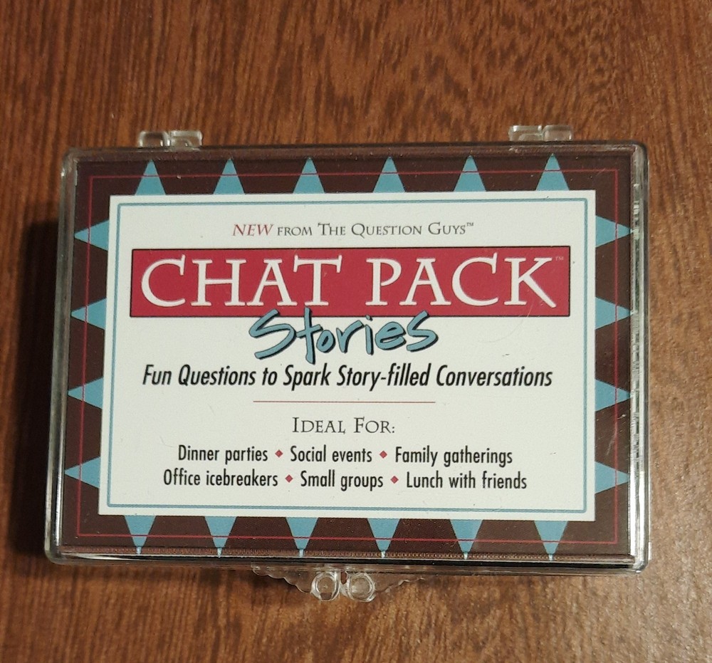 Chat Pack Stories Card Game