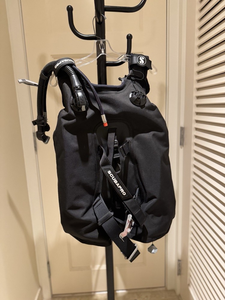 ScubaPro SeaHawk 2 Buoyancy Compensator BCD Black Size SM