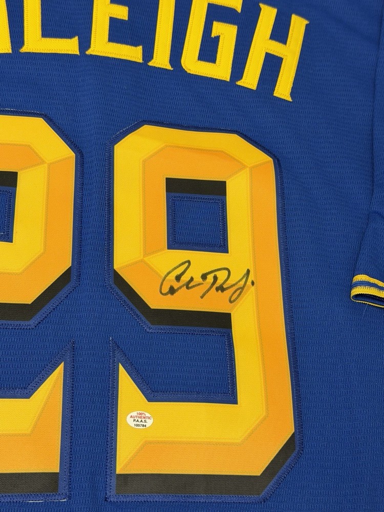 Cal Raleigh Signed Seattle Mariners MLB Baseball Jersey with COA