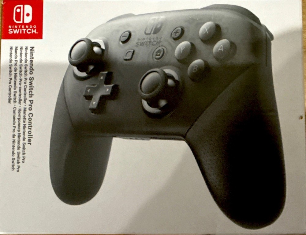 New Pro Wireless Controller for Nintendo Switch - Black NFC Full Function NEW