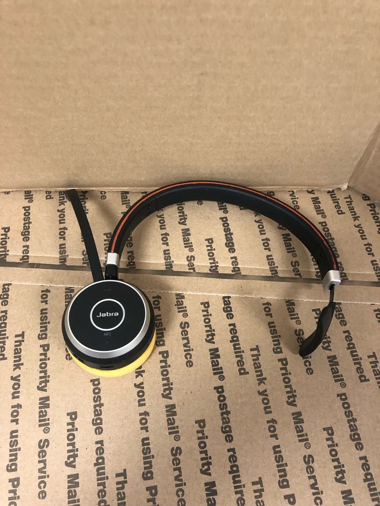 JABRA EVOLVE E65 MODEL DIV010 CHARGING BASE W/ HSC018W HEADSET